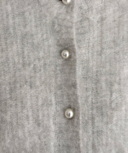 蓬鬆磨毛針織開衫