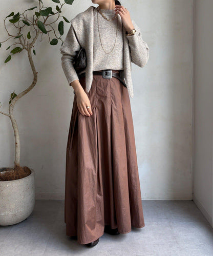 圍巾套裝針織上衣