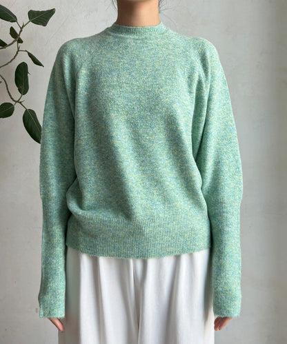 圍巾套裝針織上衣