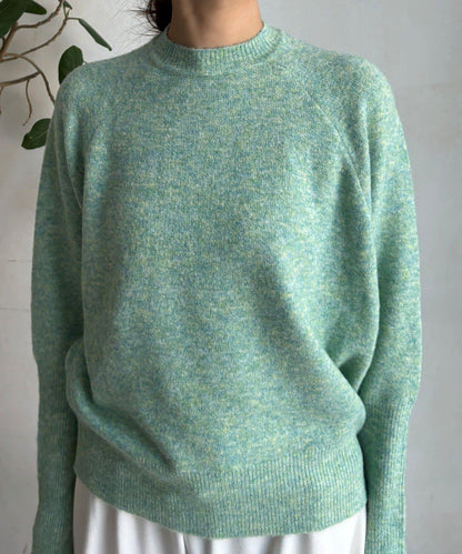 圍巾套裝針織上衣