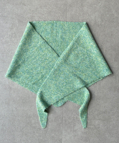 圍巾套裝針織上衣