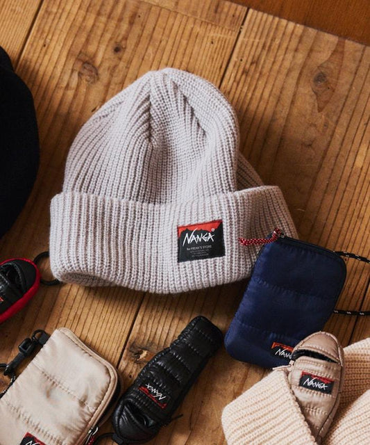 BOX LOGO 寬鬆針織帽 Box標誌寬大毛線帽