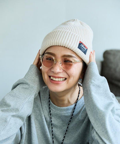BOX LOGO 寬鬆針織帽 Box標誌寬大毛線帽