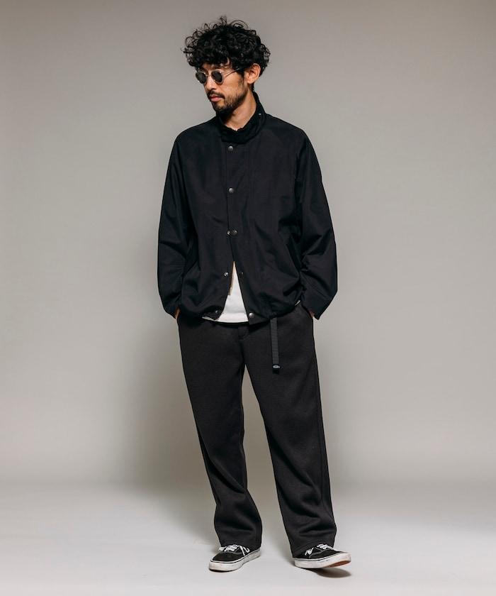 寬鬆版型針織抓絨攀巖褲