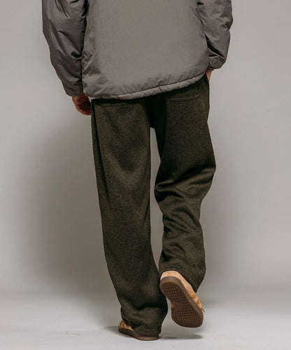 寬鬆版型針織抓絨攀巖褲