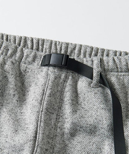 寬鬆版型針織抓絨攀巖褲