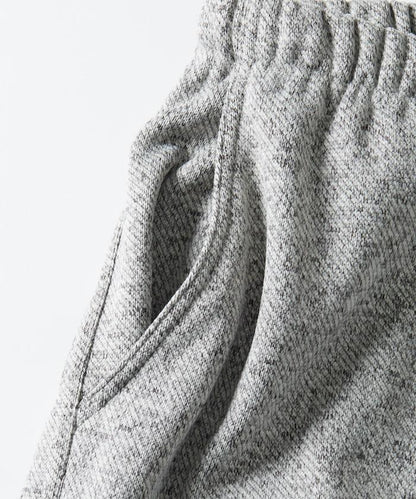 寬鬆版型針織抓絨攀巖褲