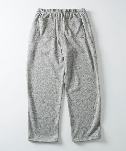 寬鬆版型針織抓絨攀巖褲