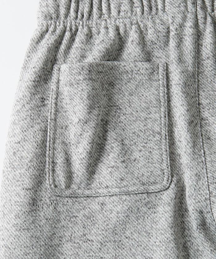 寬鬆版型針織抓絨攀巖褲