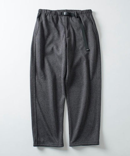 寬鬆版型針織抓絨攀巖褲