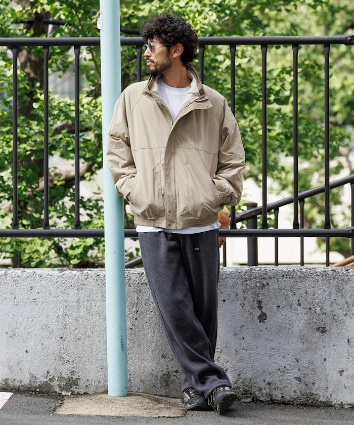 寬鬆版型針織抓絨攀巖褲