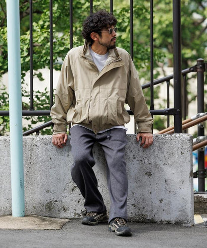 寬鬆版型針織抓絨攀巖褲