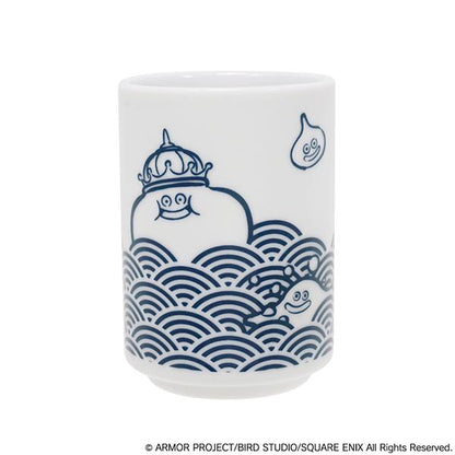 勇者鬥惡龍 笑臉史萊姆 和風系列 茶杯 史萊姆青海波