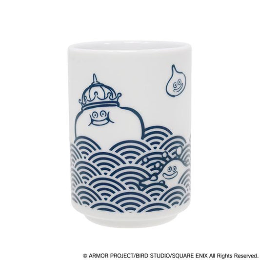 勇者鬥惡龍 笑臉史萊姆 和風系列 茶杯 史萊姆青海波
