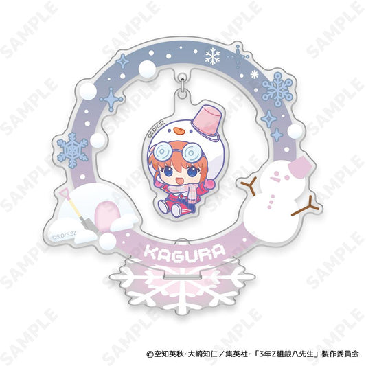 3年Z組銀八老師 搖擺亞克力立牌 3 神樂[雪仗！]