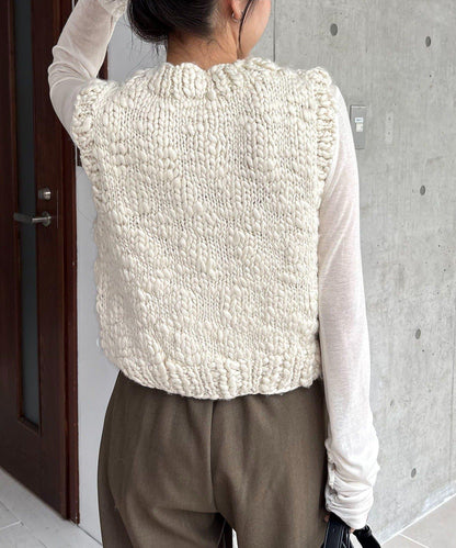 【CAPRICIEUX LE'MAGE】手工編織背心