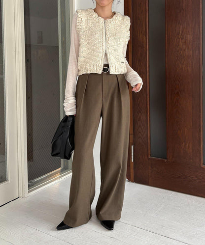 【CAPRICIEUX LE'MAGE】手工編織背心