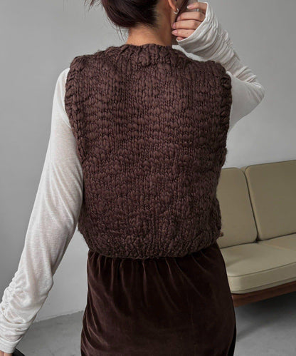 【CAPRICIEUX LE'MAGE】手工編織背心