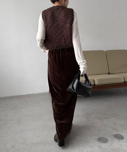 【CAPRICIEUX LE'MAGE】手工編織背心