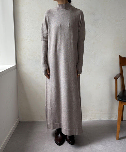 針織開衫+針織連衣裙套裝