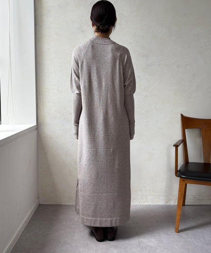 針織開衫+針織連衣裙套裝