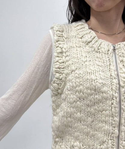 【CAPRICIEUX LE'MAGE】手工編織背心