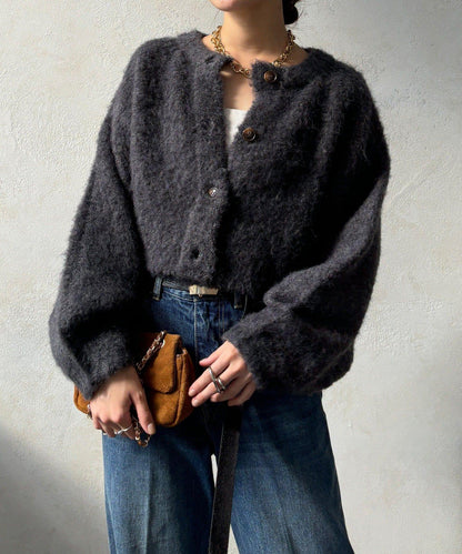 針織開衫+針織連衣裙套裝