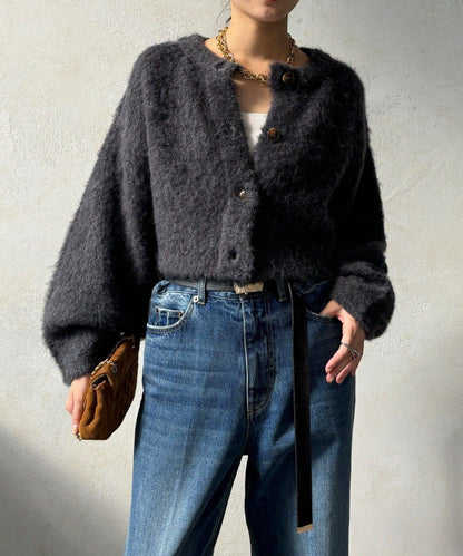 針織開衫+針織連衣裙套裝