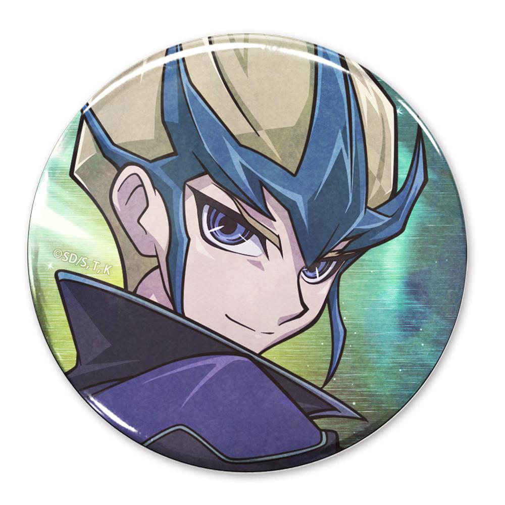 遊戲王ZEXAL 繪製版 天城快鬥 65mm徽章 休閒模式決鬥者Ver.