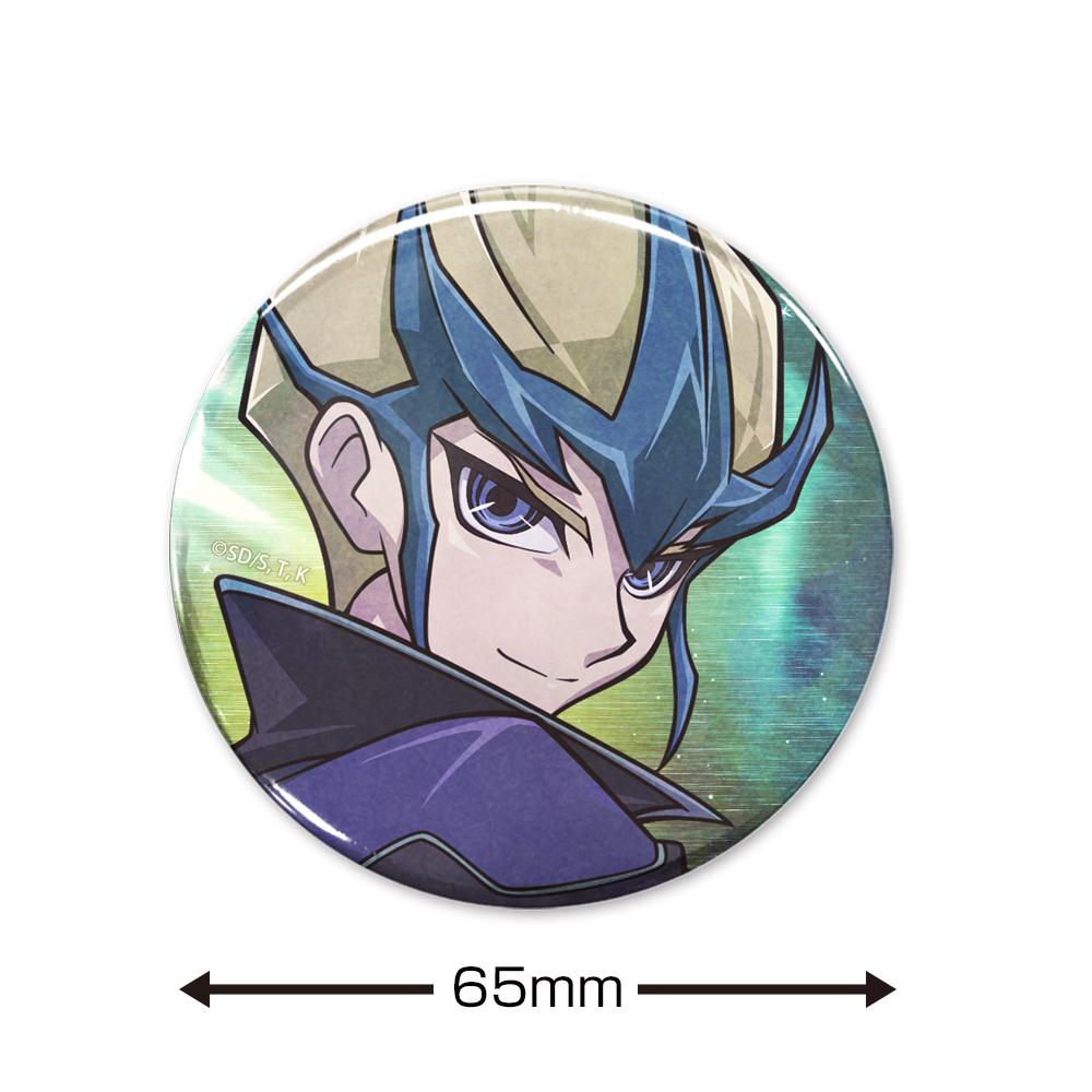 遊戲王ZEXAL 繪製版 天城快鬥 65mm徽章 休閒模式決鬥者Ver.