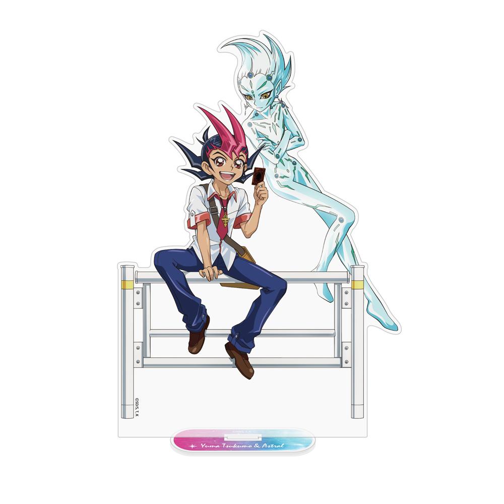 遊戲王ZEXAL_新繪 九十九遊馬&阿斯特拉爾 亞克力立牌（大號）休閒模式決鬥者Ver.