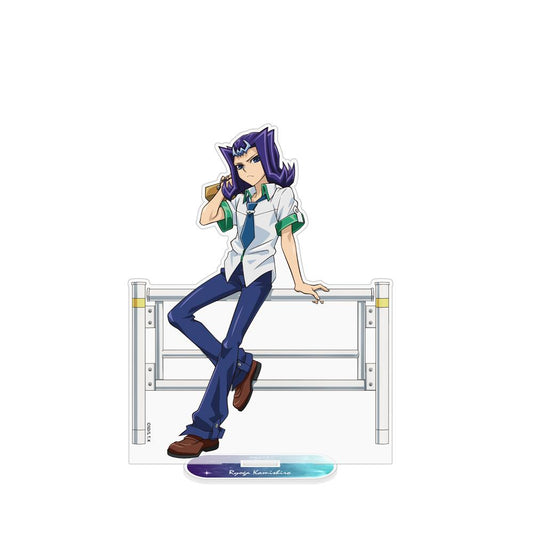 遊戲王ZEXAL 繪製 神代凌牙 亞克力立牌（大號）休閒模式決鬥者Ver.