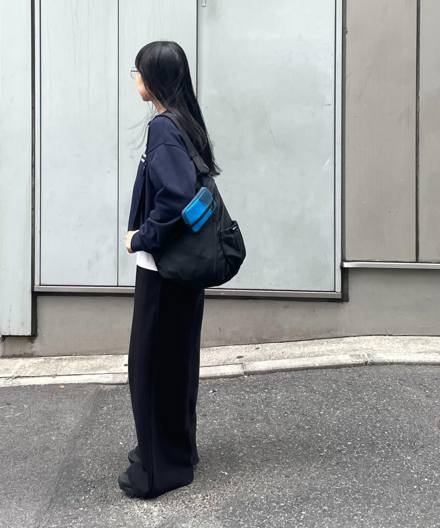 【LEI企畫 / 】防潑水多功能掛繩附收納包