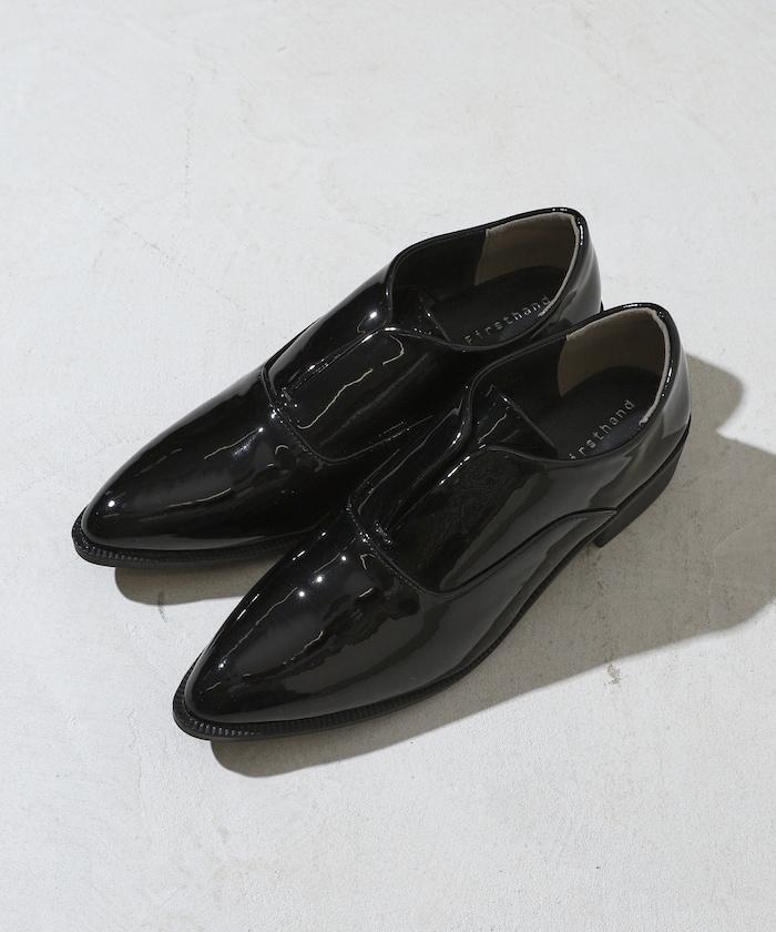 漆皮樂福鞋（22.5～24.5cm尺碼可選）