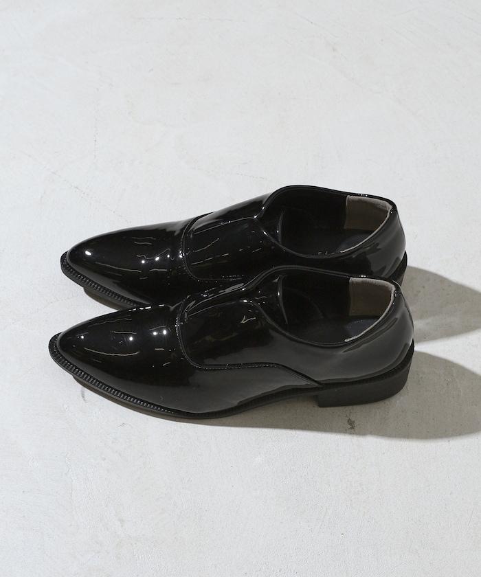 漆皮樂福鞋（22.5～24.5cm尺碼可選）