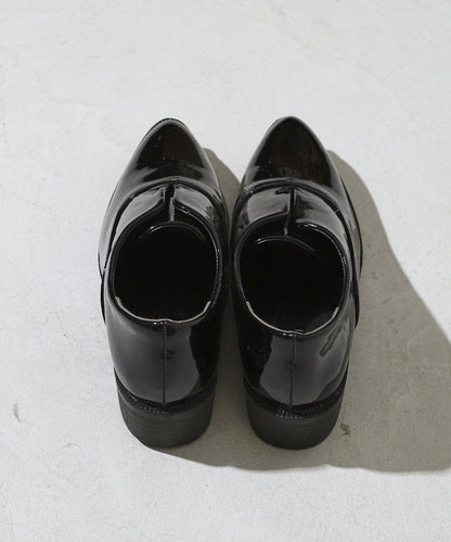 漆皮樂福鞋（22.5～24.5cm尺碼可選）