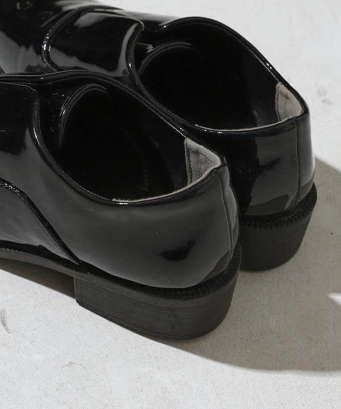 漆皮樂福鞋（22.5～24.5cm尺碼可選）