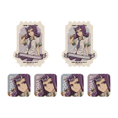 遊戲王ZEXAL_新繪 神代凌牙 迷你貼紙套裝 休閒模式決鬥者Ver.