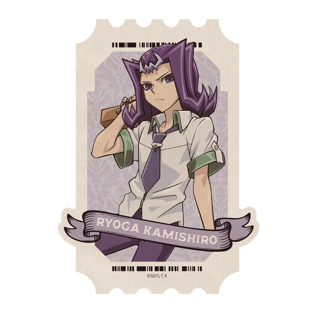 遊戲王ZEXAL_新繪 神代凌牙 戶外適用貼紙 休閒模式決鬥者Ver.