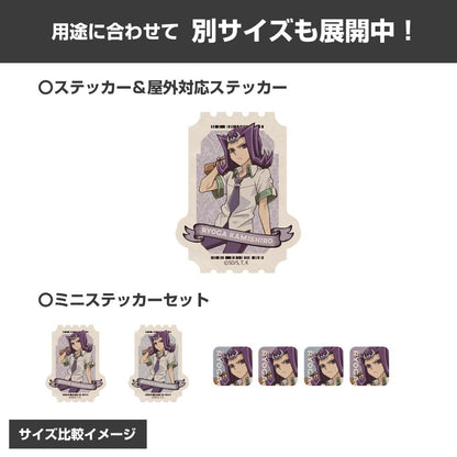 遊戲王ZEXAL_新繪 神代凌牙 迷你貼紙套裝 休閒模式決鬥者Ver.