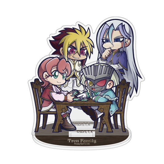 遊戲王ZEXAL 特隆一家 亞克力立牌 歡談Ver.