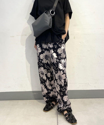 【ear PAPILLONNER】花卉印花長褲【SUM1 STYLE】