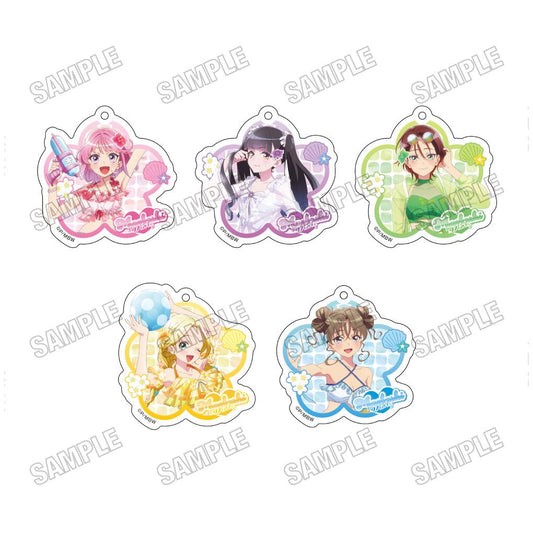 前橋魔女 全新繪製亞克力鑰匙扣收藏 【BOX／5個裝】【全套BOX】