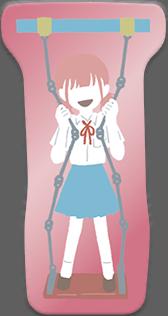 《青之箱》_徽章／蝶野雛 B 休閒調色