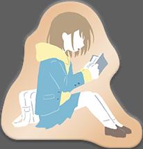 《青之箱》_徽章／鹿野千夏 A 休閒調色
