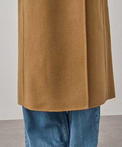 駁領雙面呢大衣