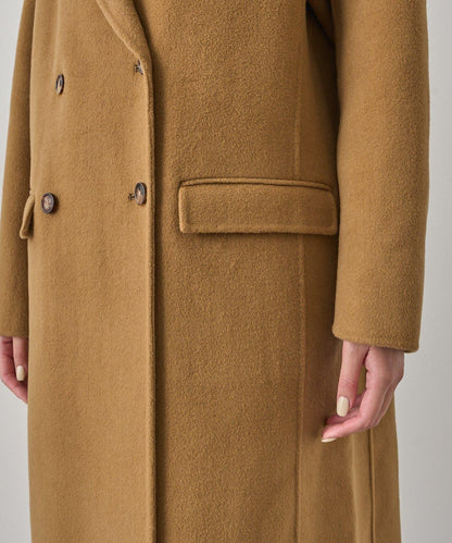 駁領雙面呢大衣