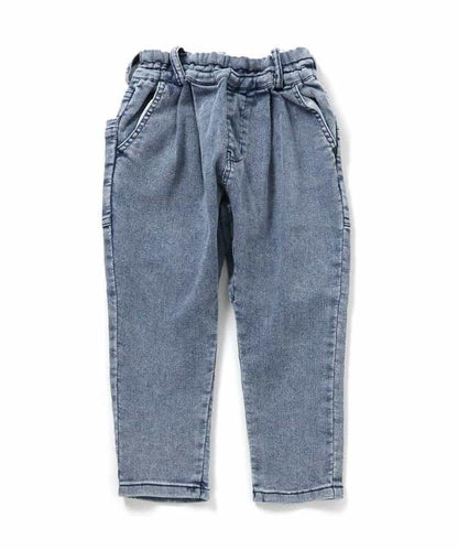 柔軟輕便打褶長褲 10分丈