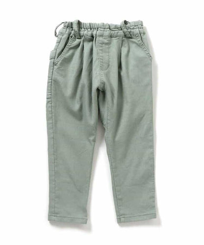 柔軟輕便打褶長褲 10分丈