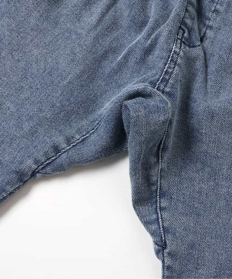 柔軟輕便打褶長褲 10分丈